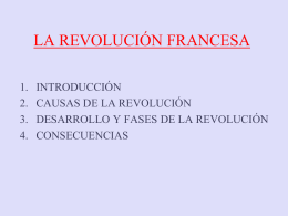 desarrollo de la revolución francesa