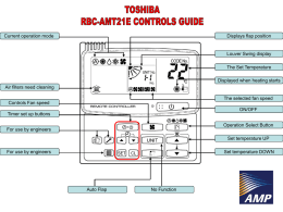 RBC-AMT21E Hard Wired Controller Simple Guide
