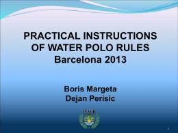 Practical Explanations of NEW FINA Rules, Delegate & Ref