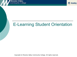 E-Learning Student PowerPoint Presentation