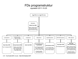 FDs programstruktur