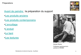 Diapositive 1 - Renaissance et culture Coupvray & environs