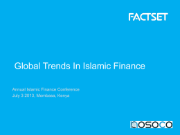 Who speaks for Islamic Finance?