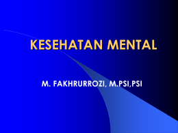 KesMen - Muhammad Fakhrurrozi