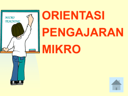 2-Orientasi Pengajaran Mikro