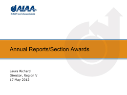 Section Awards