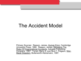 The Accident Model 726KB Sep 20 2013