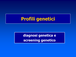 Profili genetici