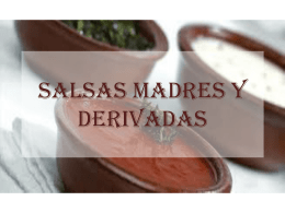 salsas madres y derivadas - catering: Servicios de Alimentacion