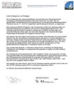 11. – 12. September 2014, Interlaken Tagungsort