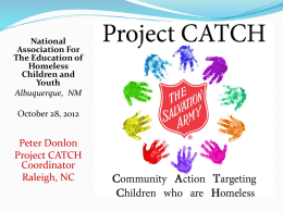 The CATCH project - The National Association for the Education of