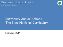 The-New-National-Cur.. - Buttsbury Junior School