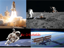 Az űrkutatás rövid története