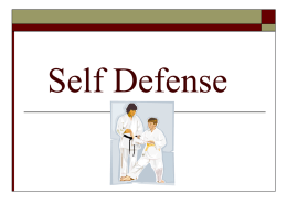 Self Defense Power Point 06