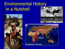Overview of Human Impacts and History