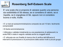Rosenberg Self-Esteem Scale