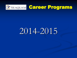 Career Programs - Seaquam Secondary School