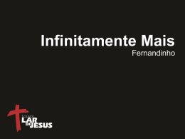 INFINITAMENTE MAIS - FERNANDINHO