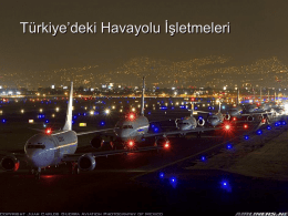 Türkiye`deki Havayolu İşletmeleri