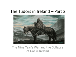 The Tudors in Ireland – Part 2