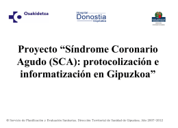 Protocolo de SCA (Junio-2012)