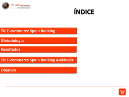 Tic E-commerce Spain Ranking Top Players
