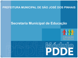 Slide 1 - Prefeitura de São José dos Pinhais