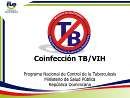 TB/VIH - Ministerio de Salud Pública