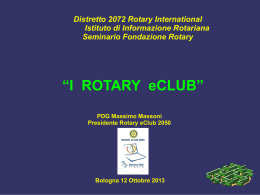 Massimo Massoni - Rotary distretto 2072