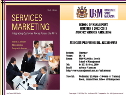 Chapter 9 - School of Management