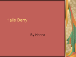 Halle Berry by Hanna