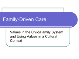 Module 4-Family Driven Care