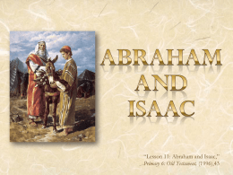 6-11 Abraham and Isaac