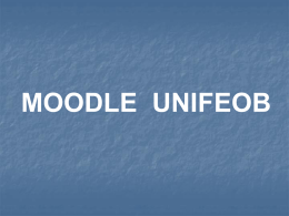 Slide 1 - Moodle UniFeob 2015