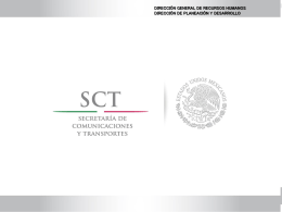 Diapositiva 1 - Secretaría de Comunicaciones y Transportes