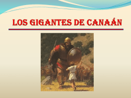 LOS GIGANTES DE CANAÁN