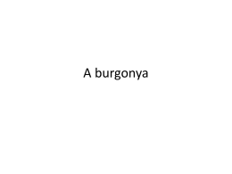 I.8. A burgonya