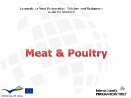 Meat and Poultry - Sweden