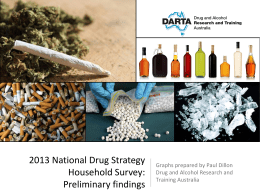 PPT - Drug and Alcohol Research and Training Australia