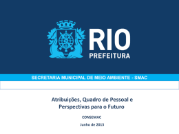 Slide 1 - Prefeitura do Rio de Janeiro