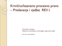 KPP - Osteceni_REV.1 - Fakultet za kriminalistiku, kriminologiju