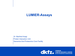 LUMIER-Assays