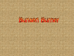 Using a Bunsen Burner - KCPE-KCSE