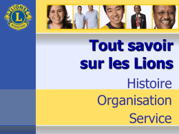 organisation - Lions Clubs International