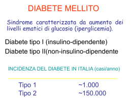 Farmaci antidiabetici_infermieristica