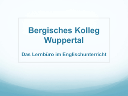 Bergisches Kolleg Wuppertal