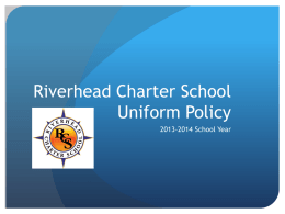 Riverhead Charter School Dress Code