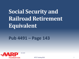 17-Social-Security-TY13-V1 - AARP Tax-Aide