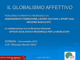 Globalismo affettivo Dott.ssa LUISA VERDOSCIA