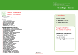 Personale - contatti - orari